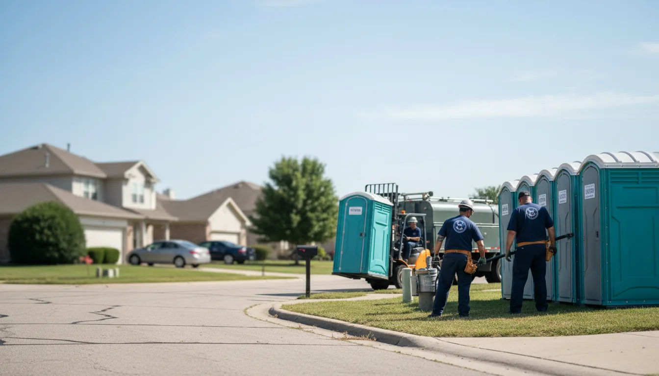 Porta Potty Rental in Burdett, KS near me